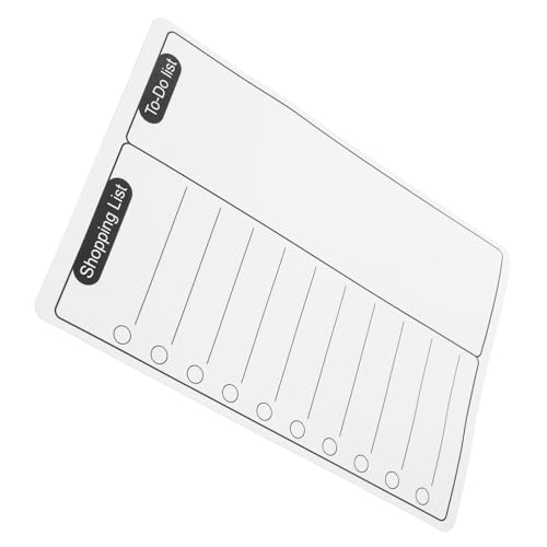FUNNETOYU Magnetisches Whiteboard Kühlschrank Notizblock Magnettafel Rahmenlos Abwischbar Stark Haftend für Küche Büro Wochenplan Einkaufsliste Organizer FUNNETOYU Magnetisches Whiteboard Kühlschrank Notizblock Magnettafel Rahmenlos Abwischbar Stark Haftend für Küche Büro Wochenplan Einkaufsliste Organizer von FUNNETOYU
