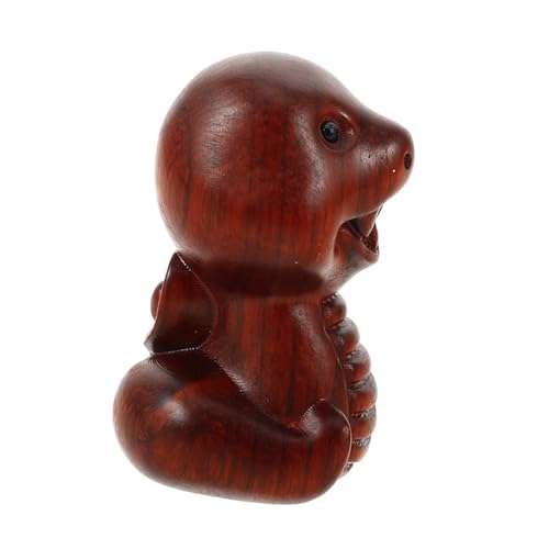FUNNETOYU Miniatur Holzschlangenfigur Handgeschnitzte Deko Für Jahr Der Schlange Feng Shui Für Tierliebhaber Lebendige Tischdekoration Langlebig Aus Holz Gefertigt FUNNETOYU Miniatur Holzschlangenfigur Handgeschnitzte Deko Für Jahr Der Schlange Feng Shui Für Tierliebhaber Lebendige Tischdekoration Langlebig Aus Holz Gefertigt von FUNNETOYU