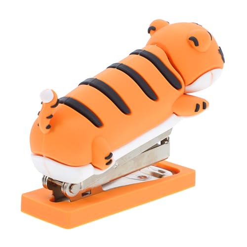 FUNNETOYU Mini Tiger Hefter Tragbar Effizient Für Büro Und Schule Niedliches Cartoon Design Handlicher Tacker Für Studenten Und Lehrer FUNNETOYU Mini Tiger Hefter Tragbar Effizient Für Büro Und Schule Niedliches Cartoon Design Handlicher Tacker Für Studenten Und Lehrer von FUNNETOYU