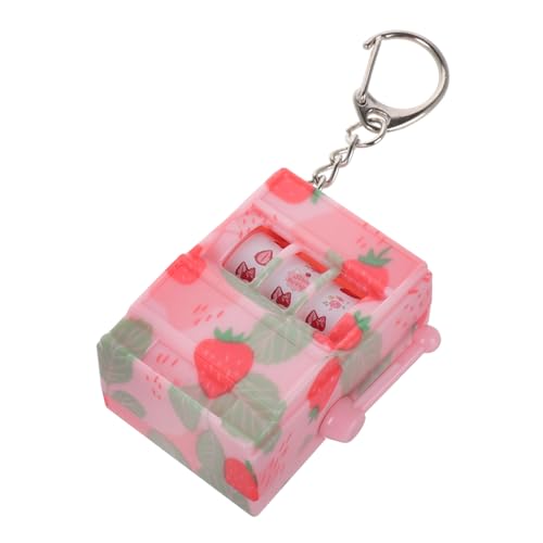FUNNETOYU Mini-spielautomat Auto Schlüsselanhänger Einarmige Banditen Schlüsselspielzeug Coole Schlüsselanhänger Fidget-schlüsselanhänger Frucht-handyanhänger Taschenanhänger Plastik Rosa FUNNETOYU Mini-spielautomat Auto Schlüsselanhänger Einarmige Banditen Schlüsselspielzeug Coole Schlüsselanhänger Fidget-schlüsselanhänger Frucht-handyanhänger Taschenanhänger Plastik Rosa von FUNNETOYU
