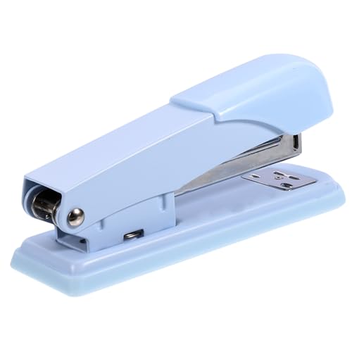 FUNNETOYU Multifunktionaler Metallhefter Kraftsparender Desktop Tacker Stabiles Bürowerkzeug und Langlebig Geeignet für Büro Zuhause und Schule Office Gadget in Himmelblau FUNNETOYU Multifunktionaler Metallhefter Kraftsparender Desktop Tacker Stabiles Bürowerkzeug und Langlebig Geeignet für Büro Zuhause und Schule Office Gadget in Himmelblau von FUNNETOYU