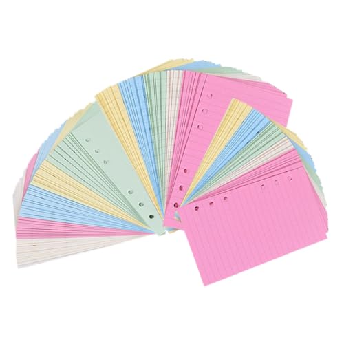 FUNNETOYU Nachfüllpapier Teilig Liniert und Blanko Glattes Strapazierfähiges Papier für Ringbuch Notizbuch Nachfüllbare Einlagen für Tagebuch und Planer FUNNETOYU Nachfüllpapier Teilig Liniert und Blanko Glattes Strapazierfähiges Papier für Ringbuch Notizbuch Nachfüllbare Einlagen für Tagebuch und Planer von FUNNETOYU