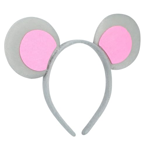 FUNNETOYU Niedliches Mausohren Stirnband Bequemes Kostüm Accessoire für Damen und Vielseitig Einsetzbar bei Karneval Halloween Partys und Cosplay Sicherer Sitz für Lange FUNNETOYU Niedliches Mausohren Stirnband Bequemes Kostüm Accessoire für Damen und Vielseitig Einsetzbar bei Karneval Halloween Partys und Cosplay Sicherer Sitz für Lange von FUNNETOYU