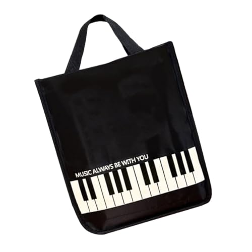 FUNNETOYU Notentasche mit Praktischem Tragegriff Modisches Muster Robustes Material Geeignet für Musikerinnen und Pianistinnen zur Aufbewahrung und Transport von Musiknoten und FUNNETOYU Notentasche mit Praktischem Tragegriff Modisches Muster Robustes Material Geeignet für Musikerinnen und Pianistinnen zur Aufbewahrung und Transport von Musiknoten und von FUNNETOYU