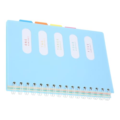 FUNNETOYU Notizbuch Hardcover Kariert mit Register Spiralblock Vielseitiger Organizer für Büro Schule und Reisen Langlebiges Schreibheft mit Blättern für Planer und Tagesnotizen FUNNETOYU Notizbuch Hardcover Kariert mit Register Spiralblock Vielseitiger Organizer für Büro Schule und Reisen Langlebiges Schreibheft mit Blättern für Planer und Tagesnotizen von FUNNETOYU