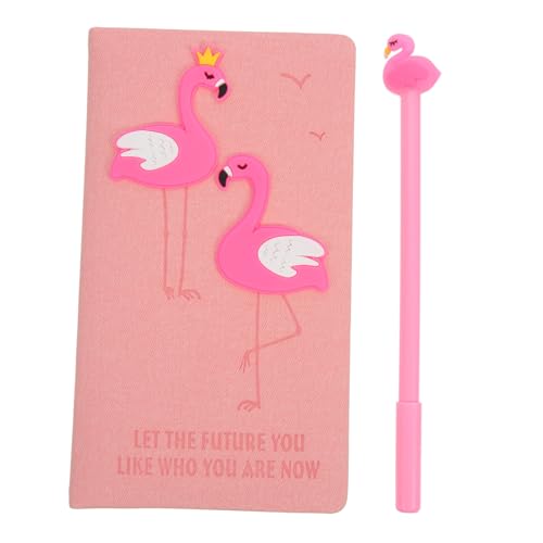 FUNNETOYU Notizbuch mit Lederdesign Süßes Flamingo journal für Mädchen und Frauen Praktisches Tagebuch mit Stift Tragbares Notizheft für Schule Büro Reisen und Alltag FUNNETOYU Notizbuch mit Lederdesign Süßes Flamingo journal für Mädchen und Frauen Praktisches Tagebuch mit Stift Tragbares Notizheft für Schule Büro Reisen und Alltag von FUNNETOYU