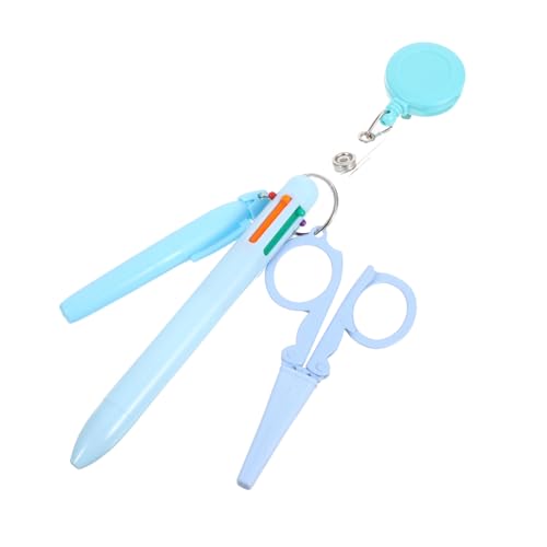 FUNNETOYU Nurse Badge Clip mit Retractable Badge Reel Faltbare Schere Highlighter Marker und Kugelschreiber Verstellbare für Ärzte und Pflegepersonal im Arbeitsumfeld FUNNETOYU Nurse Badge Clip mit Retractable Badge Reel Faltbare Schere Highlighter Marker und Kugelschreiber Verstellbare für Ärzte und Pflegepersonal im Arbeitsumfeld von FUNNETOYU