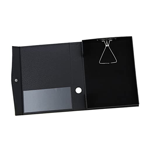 FUNNETOYU PU Leder Klemmbrett Dokumentenhalter Schreibbrett mit Papierhalter für Büro Schule Zuhause Schwarz FUNNETOYU PU Leder Klemmbrett Dokumentenhalter Schreibbrett mit Papierhalter für Büro Schule Zuhause Schwarz von FUNNETOYU