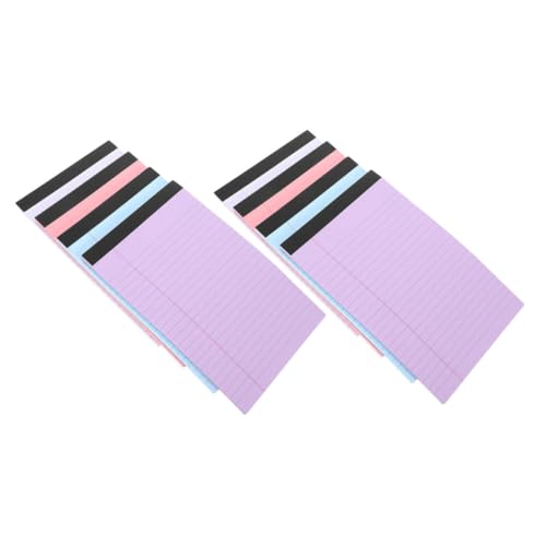 FUNNETOYU Papiermemo LED Notizbuch Notizblock Professional gefüttert für Notizbilder Büro mit Notizblöcke schreiben Notizpolster Notepad abreißen kleine Schreibblöcke Schreiben von Pads von FUNNETOYU