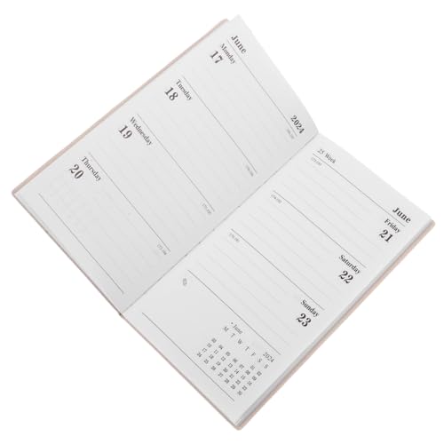 FUNNETOYU Planer Notizbuch Starker Lederbezug Dünner Wochenkalender Starlight Haushalt Organizer Tagesplaner Büro Terminplaner FUNNETOYU Planer Notizbuch Starker Lederbezug Dünner Wochenkalender Starlight Haushalt Organizer Tagesplaner Büro Terminplaner von FUNNETOYU