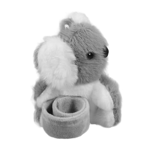 FUNNETOYU Plüsch Koala Schnapparmband Slap Bracelet Kuscheliges Party Mitgebsel Kindergeburtstag Halloween Füller Weiches Langlebiges Armband für Jungen Mädchen von FUNNETOYU
