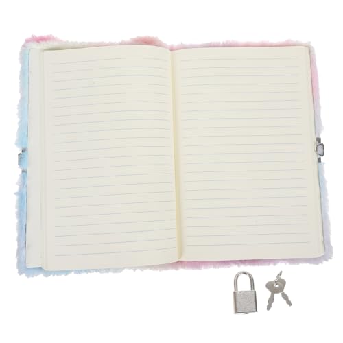 FUNNETOYU Plüsch Notizbuch Katze mit Schloss und Schlüsseln Weiches Tagebuch mit Niedlicher Schleife Verschließbares Kinderjournal für Schreiben Zeichnen Schule und Reisen FUNNETOYU Plüsch Notizbuch Katze mit Schloss und Schlüsseln Weiches Tagebuch mit Niedlicher Schleife Verschließbares Kinderjournal für Schreiben Zeichnen Schule und Reisen von FUNNETOYU