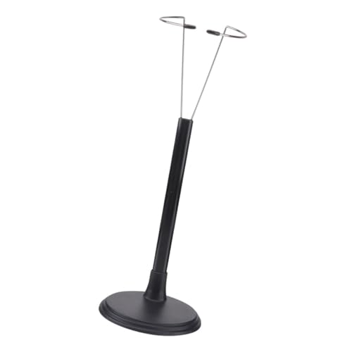 FUNNETOYU Puppenständer Kunststoff Schwarz Stabiler Doll Support Stand mit Flachem Boden rutschfest für Puppen Display und Shop Zubehör FUNNETOYU Puppenständer Kunststoff Schwarz Stabiler Doll Support Stand mit Flachem Boden rutschfest für Puppen Display und Shop Zubehör von FUNNETOYU