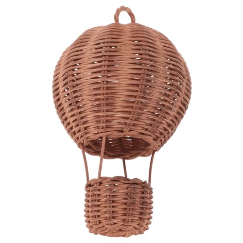 FUNNETOYU Rattan Heißluftballon Wanddeko für Kinderzimmer Handgewebte Fotodekoration Wandkunststück zur Verschönerung von Babyzimmer und Einfacher Wandaufbau Charmante FUNNETOYU Rattan Heißluftballon Wanddeko für Kinderzimmer Handgewebte Fotodekoration Wandkunststück zur Verschönerung von Babyzimmer und Einfacher Wandaufbau Charmante von FUNNETOYU