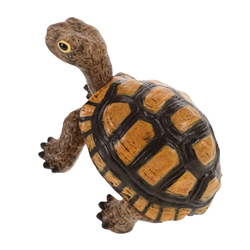 FUNNETOYU Realistisches Schildkrötenmodell Dekorative Figur für Garten und Zuhause Lifelike für Klassenzimmer und Tischdekoration als von FUNNETOYU