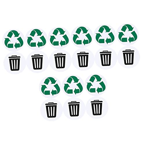 FUNNETOYU Recycling Aufkleber PVC Selbstklebend Mülltrennung Etiketten für Abfalleimer Teilig Langlebig Wetterfest Praktisch zur Einfachen Müllsortierung Zuhause und Außenbereich FUNNETOYU Recycling Aufkleber PVC Selbstklebend Mülltrennung Etiketten für Abfalleimer Teilig Langlebig Wetterfest Praktisch zur Einfachen Müllsortierung Zuhause und Außenbereich von FUNNETOYU