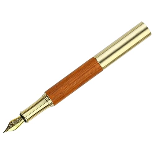 FUNNETOYU Retro Mini Füllfederhalter Messing Metall Schreibfeder für Mädchen Glattes Schreiben Leichte Calligraphy Stift Tragbar für Schule und Alltag FUNNETOYU Retro Mini Füllfederhalter Messing Metall Schreibfeder für Mädchen Glattes Schreiben Leichte Calligraphy Stift Tragbar für Schule und Alltag von FUNNETOYU