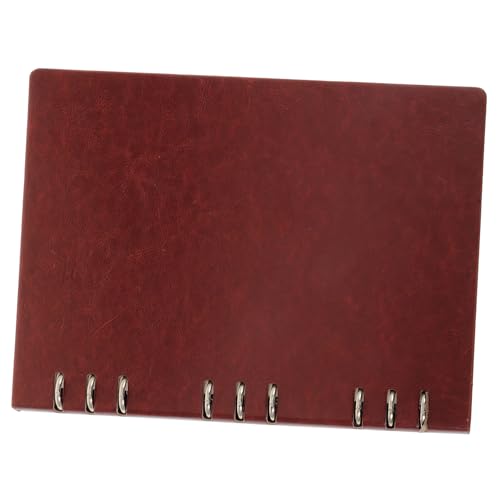 FUNNETOYU Ringbuch Notizbuch mit Ledercover Nachfüllbar Liniertes Wochenplaner Notizheft Langlebig Glatt zum Schreiben für Büro und Schule FUNNETOYU Ringbuch Notizbuch mit Ledercover Nachfüllbar Liniertes Wochenplaner Notizheft Langlebig Glatt zum Schreiben für Büro und Schule von FUNNETOYU