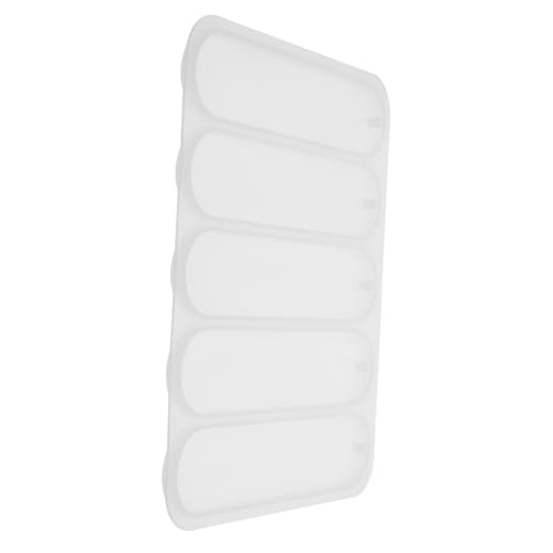 FUNNETOYU Silikon Lesezeichen Form für Epoxidharz DIY Gießen Flexible Silikonform Ovaler Lesezeichen Maker für Schmuck Bastelprojekte mit Hoher Elastizität und Verschleißfestigkeit FUNNETOYU Silikon Lesezeichen Form für Epoxidharz DIY Gießen Flexible Silikonform Ovaler Lesezeichen Maker für Schmuck Bastelprojekte mit Hoher Elastizität und Verschleißfestigkeit von FUNNETOYU