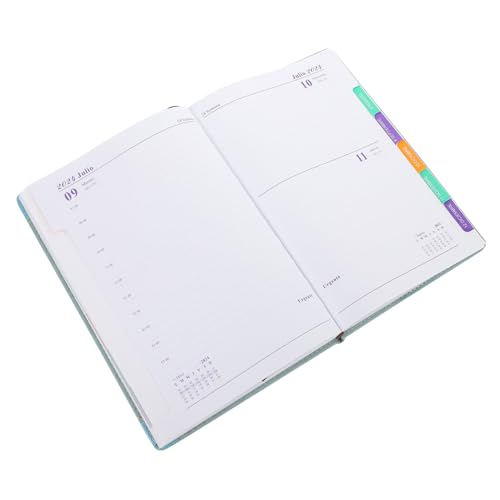 FUNNETOYU Spanisch Tagesplaner Notizbuch Tage Notizblock für Schüler Leichtes Langlebiges Papier Tragbares Planer Notizheft für Tägliche Zeitplanung und Gewohnheitsentwicklung FUNNETOYU Spanisch Tagesplaner Notizbuch Tage Notizblock für Schüler Leichtes Langlebiges Papier Tragbares Planer Notizheft für Tägliche Zeitplanung und Gewohnheitsentwicklung von FUNNETOYU