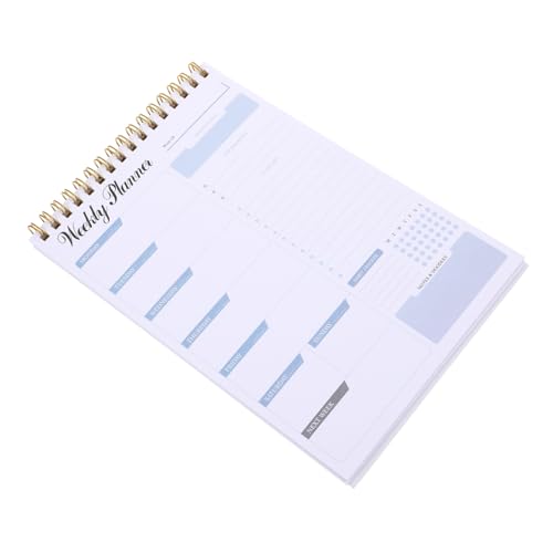 FUNNETOYU Spiralblock Wochenplaner Notizblock Tear Off Planung Notizbuch Tagesplaner Memo Pads für Büro Schule Reise Organizer FUNNETOYU Spiralblock Wochenplaner Notizblock Tear Off Planung Notizbuch Tagesplaner Memo Pads für Büro Schule Reise Organizer von FUNNETOYU