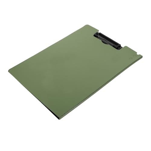 FUNNETOYU Student Klemmbrettmappe Din Hochformat mit Multiclips und Stabil Kunststoff Clipboard Folder mit Großem Stauraum für Prüfungsunterlagen Büro Schule von FUNNETOYU