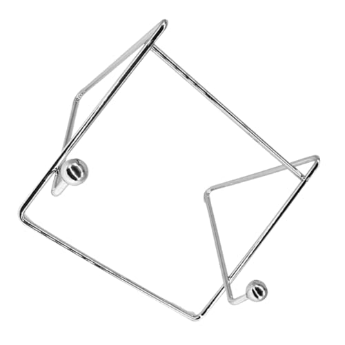 FUNNETOYU Tablet-Unterstützung Bilderplattenständer Stand Plakette steht für Anzeige Staffelei für Bilder Tabelle Trail Kochbuchständer Plattenständer für die Anzeige Buchhalter Eisen Silber FUNNETOYU Tablet-Unterstützung Bilderplattenständer Stand Plakette steht für Anzeige Staffelei für Bilder Tabelle Trail Kochbuchständer Plattenständer für die Anzeige Buchhalter Eisen Silber von FUNNETOYU