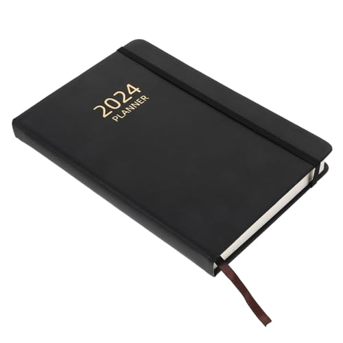 FUNNETOYU Tagesplaner Notizbuch mit Elastischem Band Tragbares Feines Planer Notizheft für Büro Reisen und Tägliche Planung Schwarzes Design für Lehrer und Berufstätige FUNNETOYU Tagesplaner Notizbuch mit Elastischem Band Tragbares Feines Planer Notizheft für Büro Reisen und Tägliche Planung Schwarzes Design für Lehrer und Berufstätige von FUNNETOYU