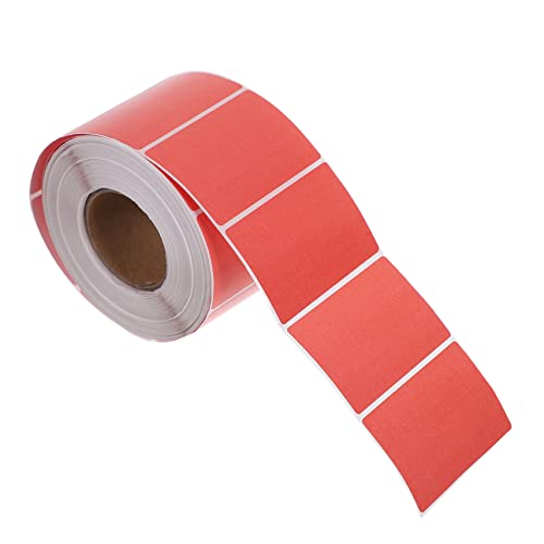 FUNNETOYU Thermoetiketten Selbstklebend Farbig Rot Wasserfest Ölresistent Reibfest ohne Farbband für Thermodrucker Beschriftbar mit Kugelschreiber Gelstift für Büro Küche Milchtee Shop FUNNETOYU Thermoetiketten Selbstklebend Farbig Rot Wasserfest Ölresistent Reibfest ohne Farbband für Thermodrucker Beschriftbar mit Kugelschreiber Gelstift für Büro Küche Milchtee Shop von FUNNETOYU