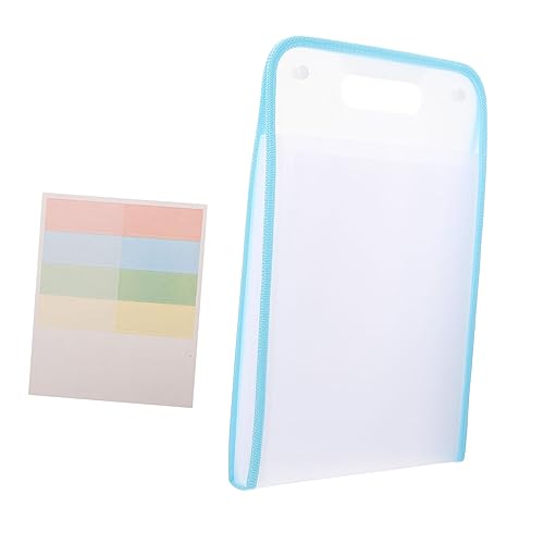 FUNNETOYU Tragbare Lagige Dokumentenmappe Multi Layer File Organizer für Büro und Zuhause zur Aufbewahrung von Unterlagen Quittungen und Visitenkarten Transparentes Design Perfektes von FUNNETOYU