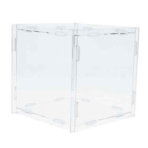 FUNNETOYU Transparente Acryl Losbox Raffle Ball Box für Firmenfeier Spenden Sammelbox Vielseitig Einsetzbar als Wahlurne Party Spiel Zubehör FUNNETOYU Transparente Acryl Losbox Raffle Ball Box für Firmenfeier Spenden Sammelbox Vielseitig Einsetzbar als Wahlurne Party Spiel Zubehör von FUNNETOYU