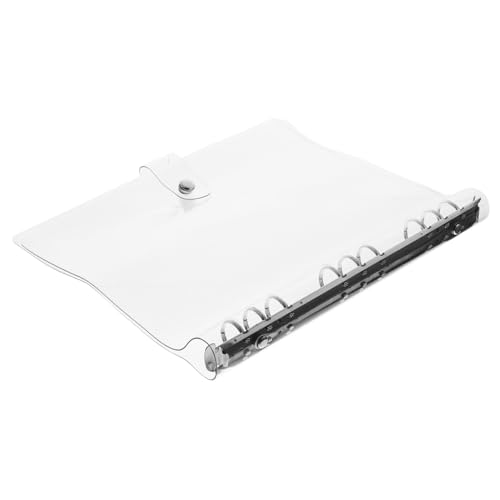 FUNNETOYU Transparente Binder Hülle Leichte Langlebige Scrapbook Ringbuchhülle mit Löchern Rutschfest Praktischer Notizbuch Organizer für Schule und Planer FUNNETOYU Transparente Binder Hülle Leichte Langlebige Scrapbook Ringbuchhülle mit Löchern Rutschfest Praktischer Notizbuch Organizer für Schule und Planer von FUNNETOYU