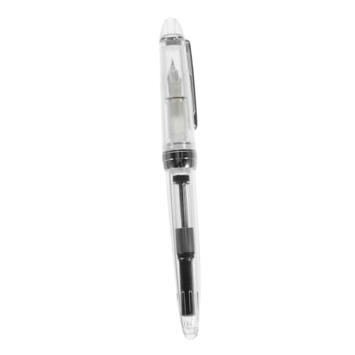 FUNNETOYU Transparenter Füllfederhalter aus Acryl mit Tintenabsorption Ergonomisches Design Schreibender Kalligrafie Stift für Schule Büro und Geschenke Langlebig und Komfortabel Handhabung FUNNETOYU Transparenter Füllfederhalter aus Acryl mit Tintenabsorption Ergonomisches Design Schreibender Kalligrafie Stift für Schule Büro und Geschenke Langlebig und Komfortabel Handhabung von FUNNETOYU