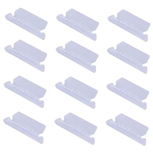 FUNNETOYU Transparenter PVC Etikettenhalter Selbstklebend Multifunktional für Regale für Supermärkte Geschäfte Werbung Leicht und Tragbar Langlebig und Einfach von FUNNETOYU