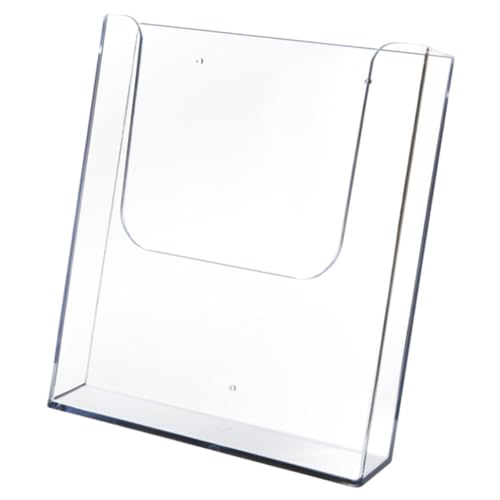 FUNNETOYU Transparenter Prospekthalter Wandordner Organizer Stehender Aktenhalter für Büro Zuhause Klare Broschüren und Dokumentenaufbewahrung FUNNETOYU Transparenter Prospekthalter Wandordner Organizer Stehender Aktenhalter für Büro Zuhause Klare Broschüren und Dokumentenaufbewahrung von FUNNETOYU