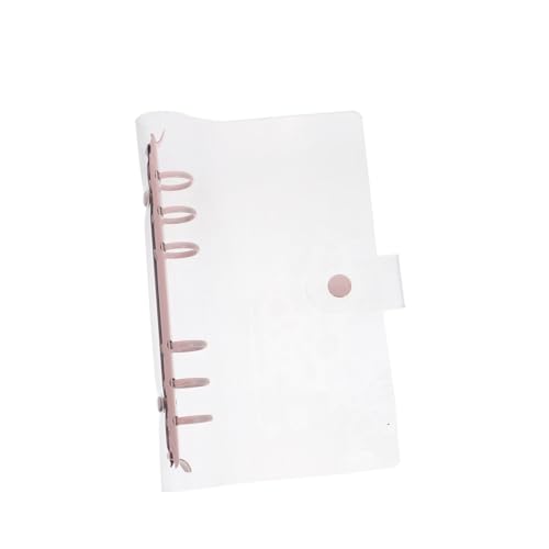 FUNNETOYU Transparentes PVC Ringbuch Loseblattsammlung Frisch Ordner Notizbuch Hülle Für Büro Schule Reise Memo Organizer FUNNETOYU Transparentes PVC Ringbuch Loseblattsammlung Frisch Ordner Notizbuch Hülle Für Büro Schule Reise Memo Organizer von FUNNETOYU