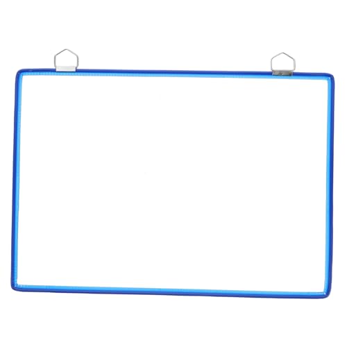FUNNETOYU Transparentes Stabiles Wand Organizer mit Doppelseitigen Haken Mehrzweckfähiger Hängender Dokumentenbeutel für Büro Klar Sichtbare Aufbewahrung Sicherer Wandhalter für Akten und von FUNNETOYU