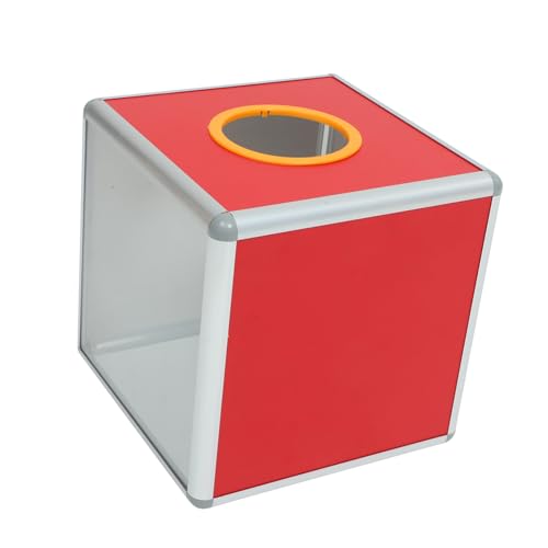 FUNNETOYU Verlosungsbox aus Transparente Spendenbox für Abstimmungen Vorschläge und Fundraising Events Vielseitige Aufbewahrungslösung für und Veranstaltungen von FUNNETOYU