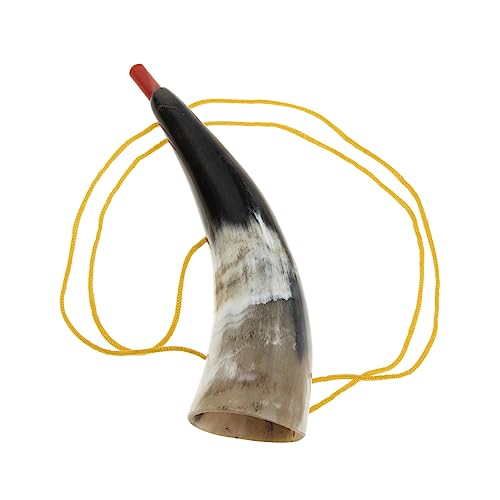 FUNNETOYU Vikings Horn aus Wasserbüffelhorn Lärmhersteller für Robust und Langlebig für Partys und Trompetenübungen Zufällige Farben FUNNETOYU Vikings Horn aus Wasserbüffelhorn Lärmhersteller für Robust und Langlebig für Partys und Trompetenübungen Zufällige Farben von FUNNETOYU