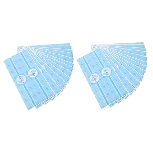 FUNNETOYU Wasserflaschen Etiketten 24 Stück Gender Reveal Sticker Selbstklebend Es Ist EIN Junge Babyparty Deko für Dusche und FUNNETOYU Wasserflaschen Etiketten 24 Stück Gender Reveal Sticker Selbstklebend Es Ist EIN Junge Babyparty Deko für Dusche und von FUNNETOYU