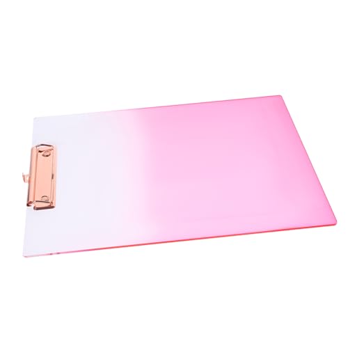 FUNNETOYU Zwischenablage Pflegeklemmbrett Schreibwaren Büro-klemmbrett Bretter A4-klemmbrett Multifunktions-klemmbrett Schule Schreibhilfe Klemmbrett Mit Tragbares A4-board Datei Acryl Rosa FUNNETOYU Zwischenablage Pflegeklemmbrett Schreibwaren Büro-klemmbrett Bretter A4-klemmbrett Multifunktions-klemmbrett Schule Schreibhilfe Klemmbrett Mit Tragbares A4-board Datei Acryl Rosa von FUNNETOYU