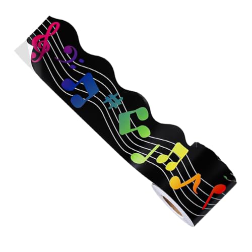 FUNOMOCYA 1 Rolle Musik Randaufkleber für Klassenzimmer Selbstklebende Bordüre für Pinnwände Dekoration für Schule und Zuhause Einfache Anwendung Vielseitig Einsetzbar Kreative Gestaltung FUNOMOCYA 1 Rolle Musik Randaufkleber für Klassenzimmer Selbstklebende Bordüre für Pinnwände Dekoration für Schule und Zuhause Einfache Anwendung Vielseitig Einsetzbar Kreative Gestaltung von FUNOMOCYA
