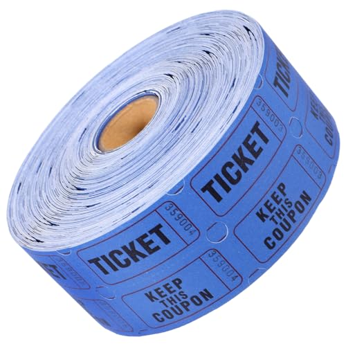 FUNOMOCYA 1 Rolle Raffle Tickets Perforierte Lose für Veranstaltungen und Spiele Robuste Papierqualität für Partys Verlosungen FUNOMOCYA 1 Rolle Raffle Tickets Perforierte Lose für Veranstaltungen und Spiele Robuste Papierqualität für Partys Verlosungen von FUNOMOCYA