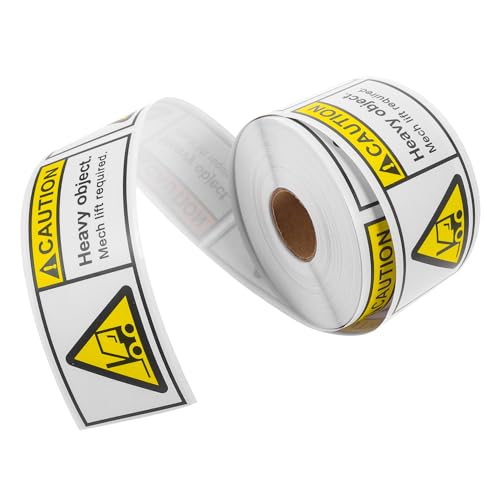 FUNOMOCYA 1 Rolle Schweres Warnlabel Schifffahrtsaufkleber Verschieben von Etiketten Aufkleber transportieren Aufkleber für Umzugskartons Aufkleberpapier Transportaufkleber Warnaufkleber FUNOMOCYA 1 Rolle Schweres Warnlabel Schifffahrtsaufkleber Verschieben von Etiketten Aufkleber transportieren Aufkleber für Umzugskartons Aufkleberpapier Transportaufkleber Warnaufkleber von FUNOMOCYA