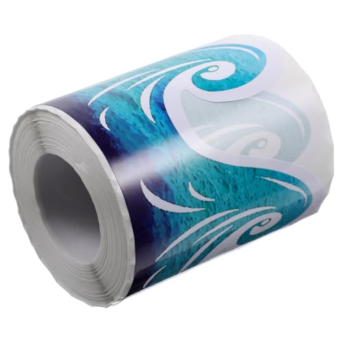 FUNOMOCYA 1 Rolle Wasserdichte Selbstklebende Border Sticker mit Wellenmuster für Pinnwände für Dekorationen im Klassenzimmer Büro Festen Einfach Abziehbar und Zuschneidbar FUNOMOCYA 1 Rolle Wasserdichte Selbstklebende Border Sticker mit Wellenmuster für Pinnwände für Dekorationen im Klassenzimmer Büro Festen Einfach Abziehbar und Zuschneidbar von FUNOMOCYA