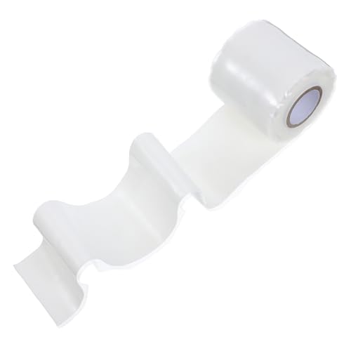 FUNOMOCYA 1 Rolle Wasserdichtes Klebeband Reparaturband Wasserleckband Wasserband Schlauchband Gummiband Rohrband Für Wasserlecks Schlauch Reparatur Rohrisolierband Silikon-gummi Weiß von FUNOMOCYA