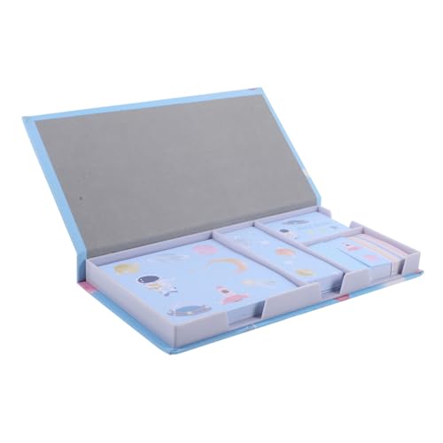 FUNOMOCYA 1 Satz Haftnotizen Kreative Selbstklebende Memo Pads mit Starkem Kleber für Büro und Dekorative Blaue Design Beschriften und Notieren FUNOMOCYA 1 Satz Haftnotizen Kreative Selbstklebende Memo Pads mit Starkem Kleber für Büro und Dekorative Blaue Design Beschriften und Notieren von FUNOMOCYA