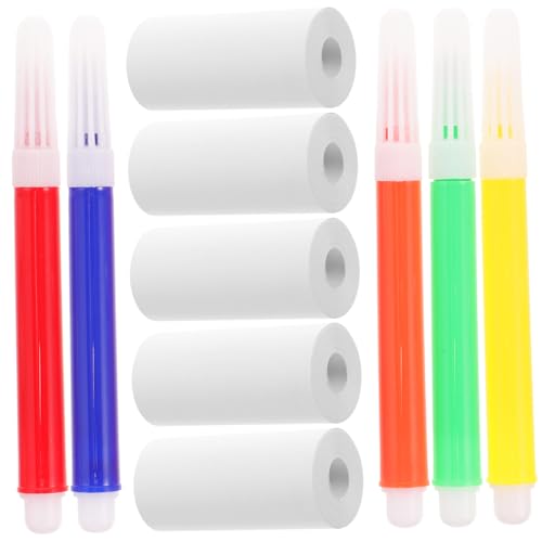 FUNOMOCYA 1 Satz Thermopapier Thermal- Aufkleber für Thermodrucker Etiketten für Thermodrucker Drucken selbstklebende Druckeraufkleber Mini Thermodruckaufkleber kleine Klebeetiketten Plastik von FUNOMOCYA