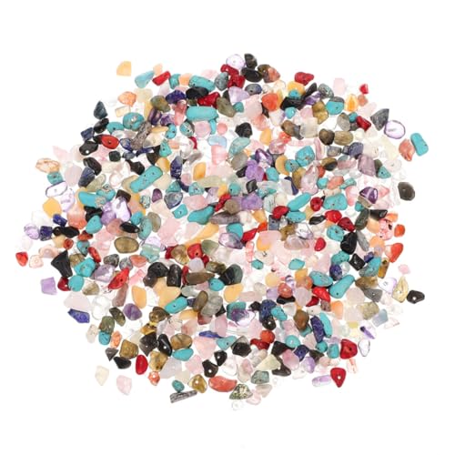 FUNOMOCYA 1 Schachtel Unregelmäßiger Kies Herstellung für Mineral Felsen unregelmäßige Steine unregelmäßiger Schotter Schmuckzubehör Edelstein-Chip-Perlen Naturstein FUNOMOCYA 1 Schachtel Unregelmäßiger Kies Herstellung für Mineral Felsen unregelmäßige Steine unregelmäßiger Schotter Schmuckzubehör Edelstein-Chip-Perlen Naturstein von FUNOMOCYA