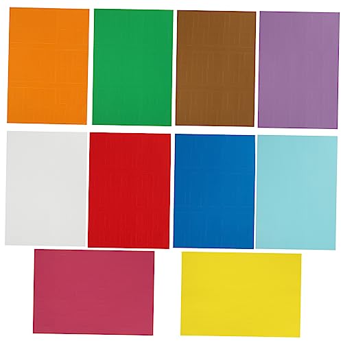 FUNOMOCYA 10 Blatt Bunte Kabelbeschriftungen Wasserdichte Kabeletiketten für Einfache Kabelidentifikation und Zuhause Selbstklebend und Langlebig FUNOMOCYA 10 Blatt Bunte Kabelbeschriftungen Wasserdichte Kabeletiketten für Einfache Kabelidentifikation und Zuhause Selbstklebend und Langlebig von FUNOMOCYA